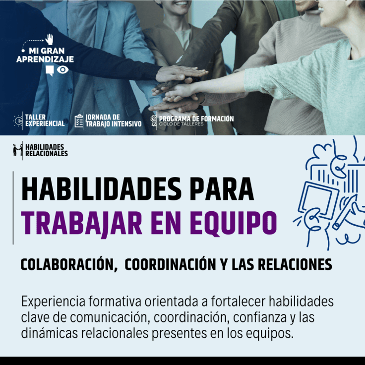 Habilidades para trabajar en&nbsp;equipo
